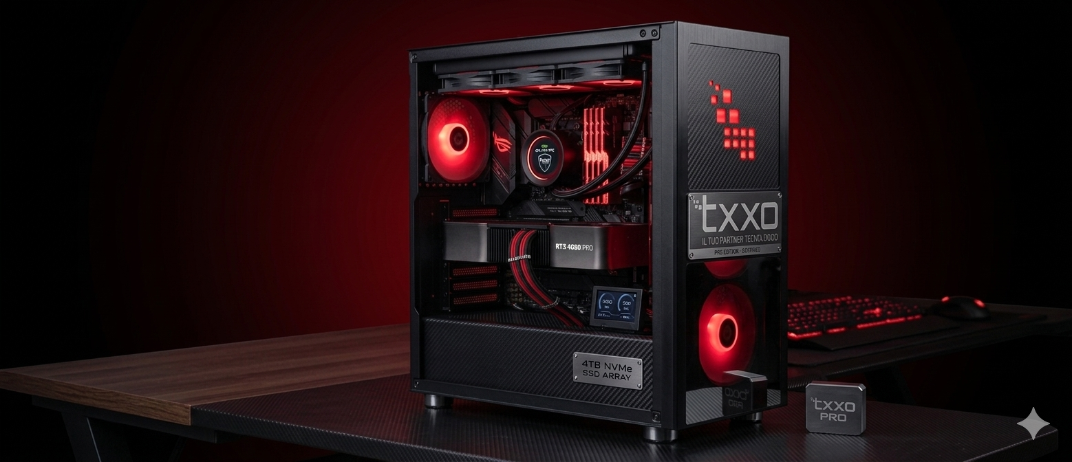PC gaming configurazione avanzata TXXO